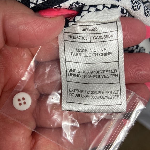 Jack by BB Dakota Black and White Sleeveless Skater Dress with a Pleated Skirt - Picture 9 of 11